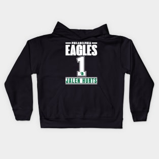 Philadelphia Eagles Jalen Hurts 1 American Football Kids Hoodie